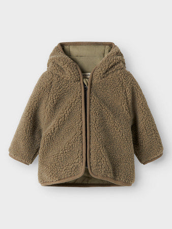 Lil Atelier NBNNALO Sherpa Jacket Overland Trek