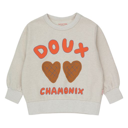 Tiny Cottons Doux Chamonix Sweatshirt Light Cream Heahter