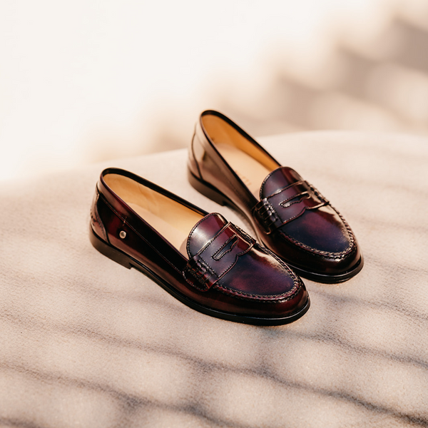 Confetti Lak Loafer Bordeaux (maat 36-41)