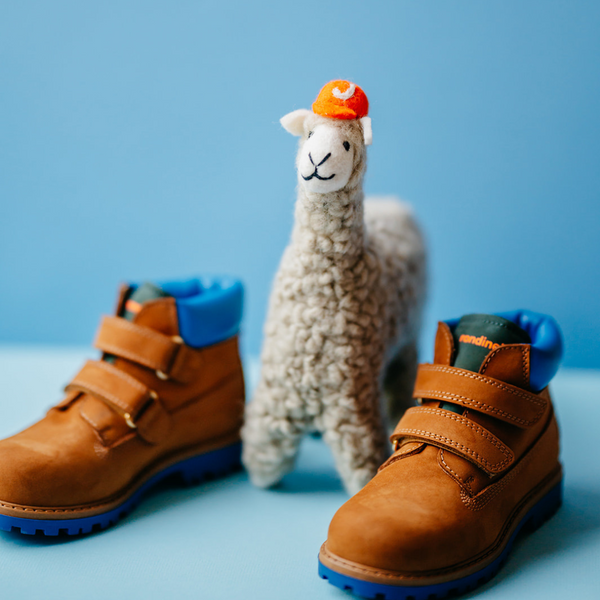 Rondinella Bottine Camel Blue (maat 28-35)