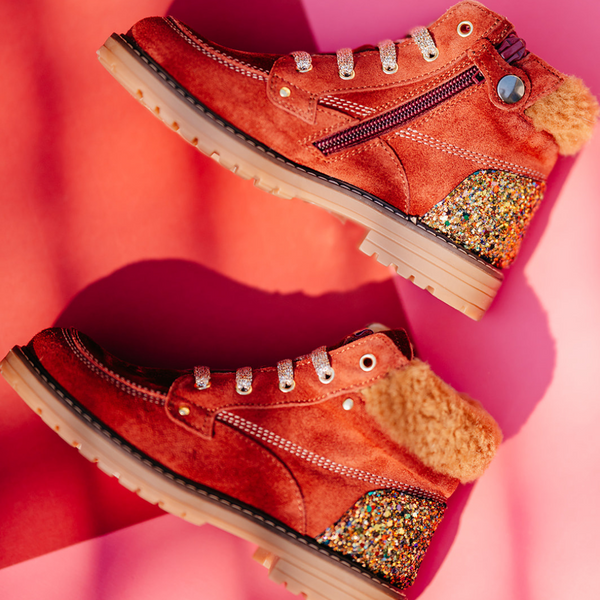 Rondinella Bottine Bordeaux (maat 28-35)
