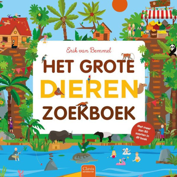 Boek - Het grote dierenzoekboek
