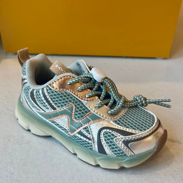 Naturino Wave Runner Metallic Silver (maat 26-38)