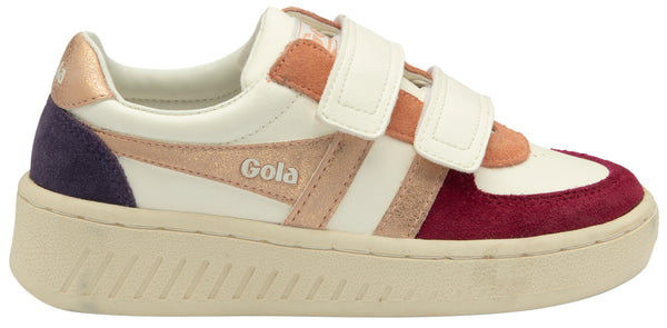 Gola Velcro Wit Rosé Sneaker (maat 30-37)