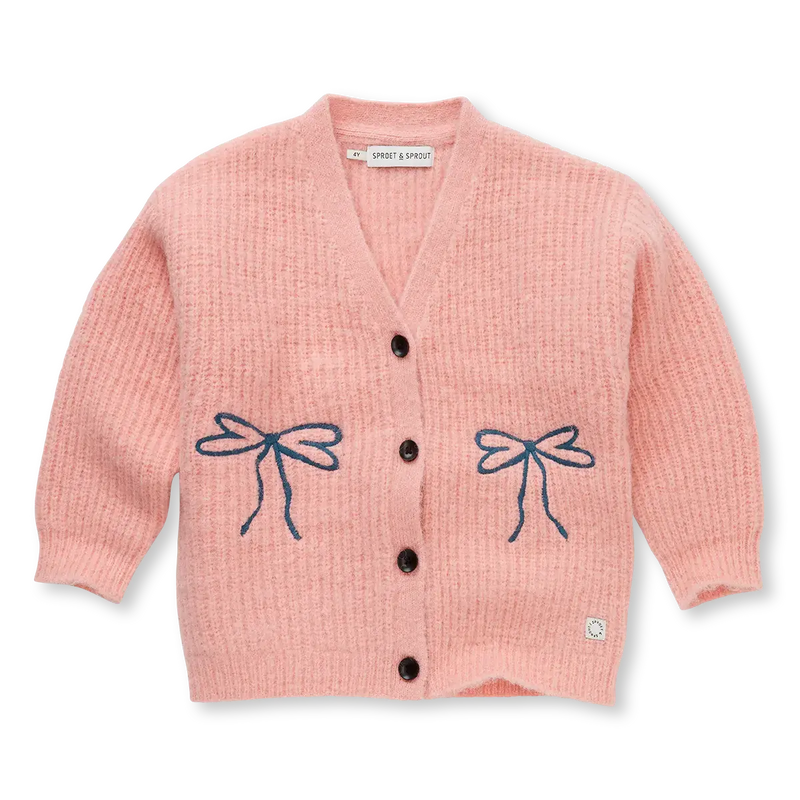 Sproet & Sprout Girls Cardigan Bows