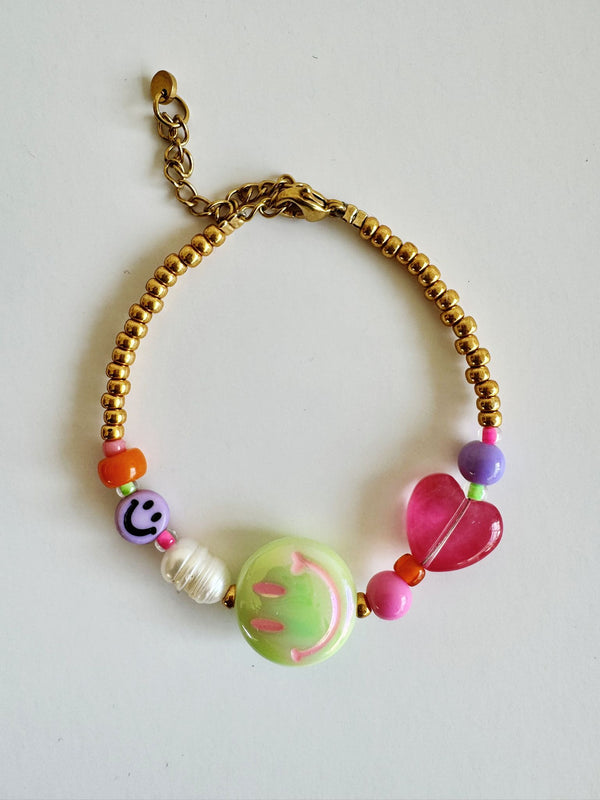 ByMelo Smiley Armband