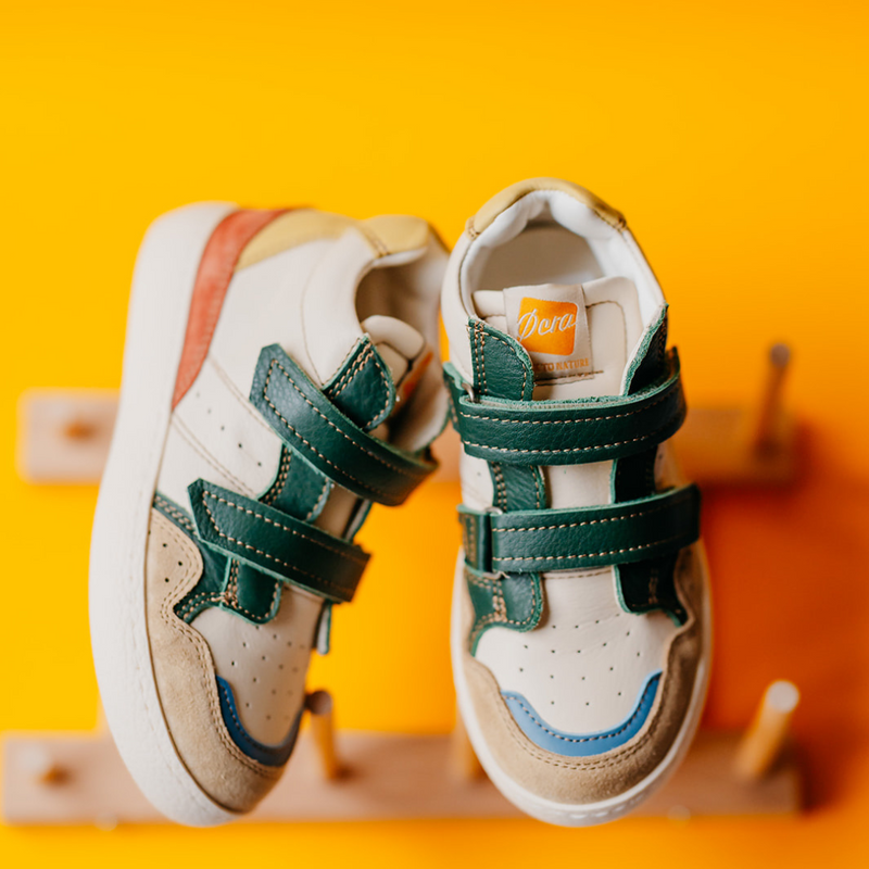 Ocra Velcro Basketter Cappuccino (maat 28-36)