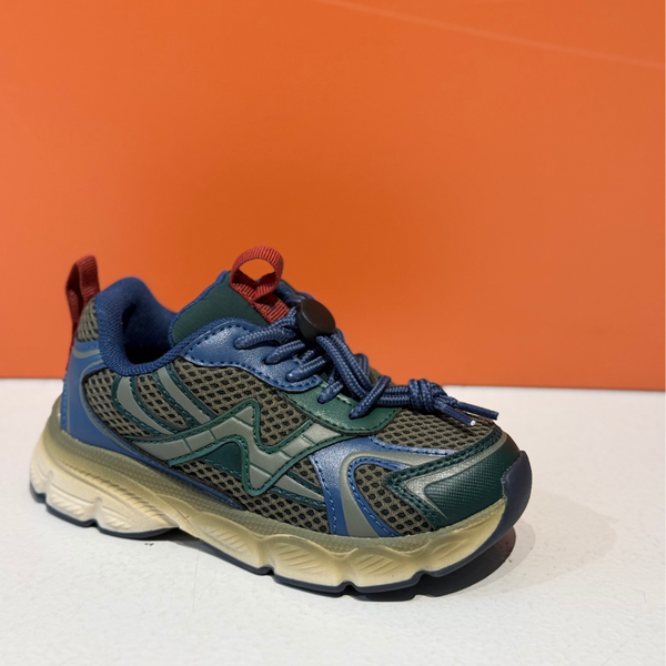 Naturino Wave Runner Sylvester Olive Azure (maat 26-36)