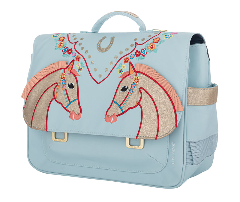 Jeune Premier Boekentas Midi Cavalerie Florale