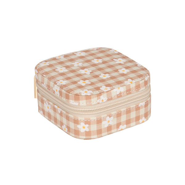 Rockahula Daisy Gingham Square Jewellery Box