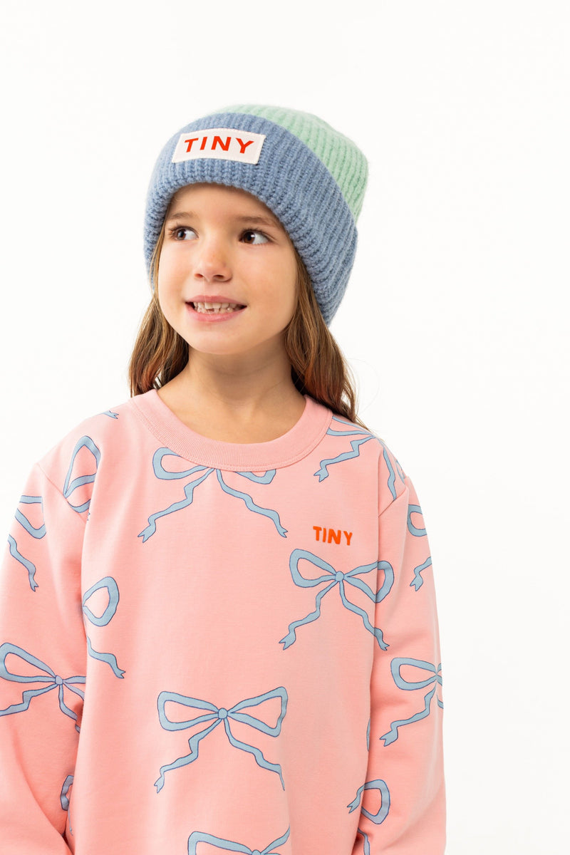 Tiny Cottons Bows Sweatshirt Peach