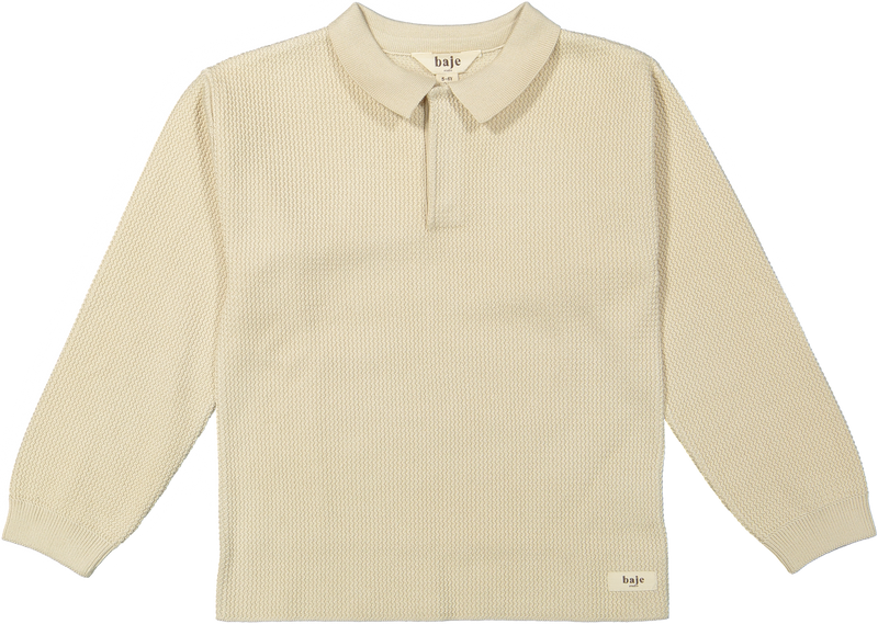 Baje Lawrence Knitted Polo Sand