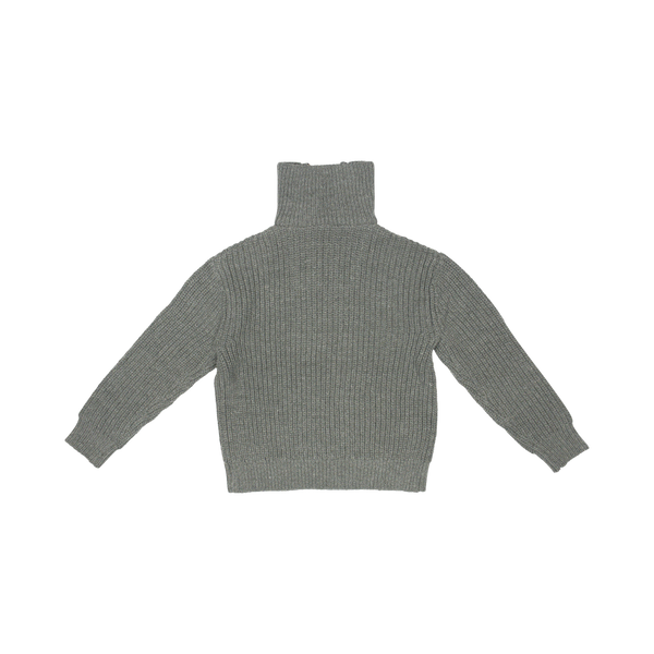 Baje Lennox Zipper Pullover Grey Dark