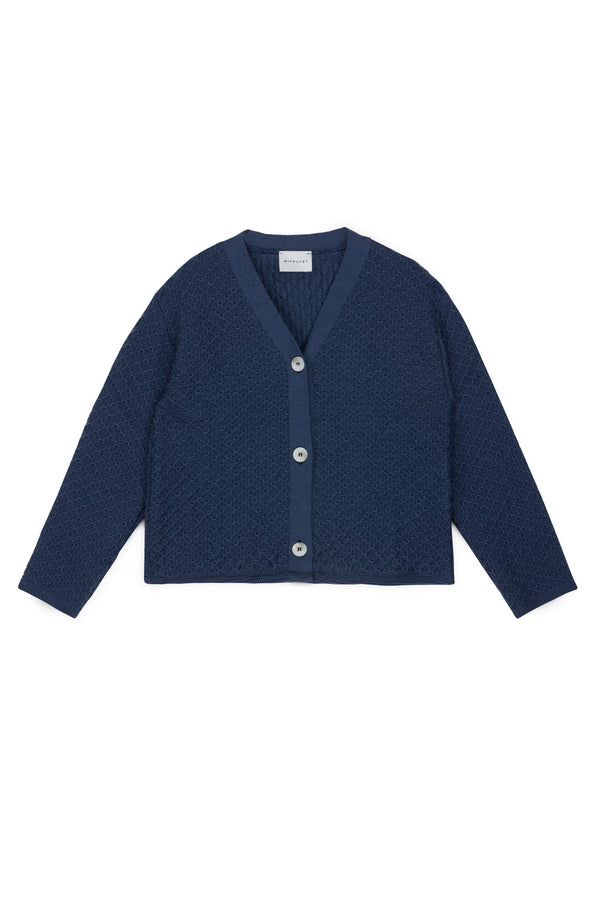 Mipounet Ines Cardigan Dark Blue