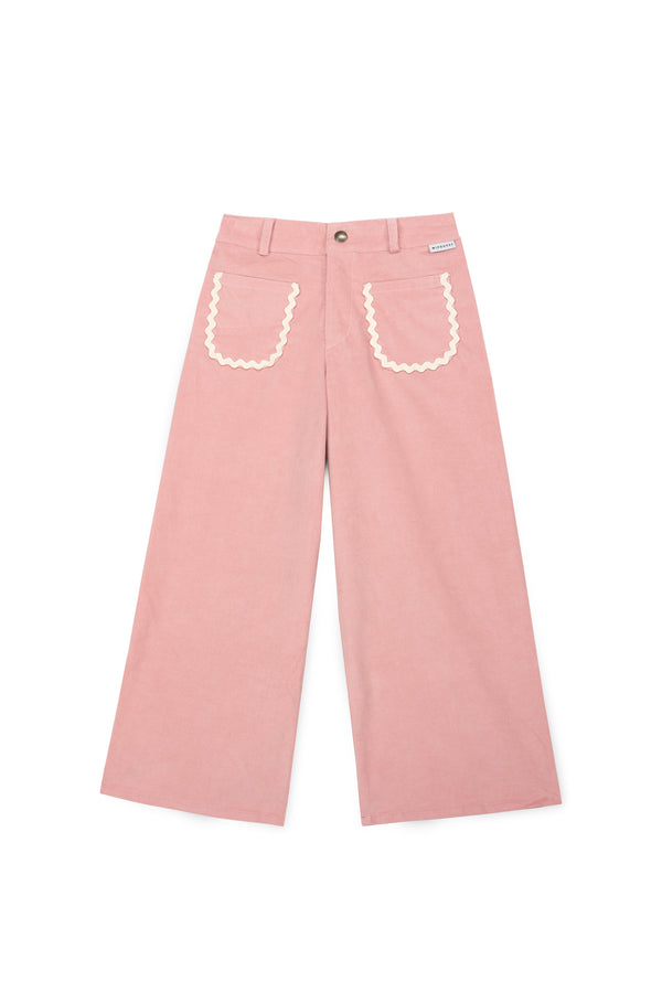 Mipounet Bianca Corduroy Pant Coral