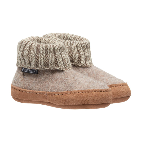 Bergstein Pantoffel BN Cozy Lux Beige (maat 25-35)