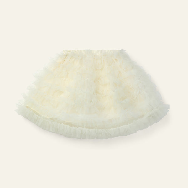 Wynken Fancy Net Skirt Ecru