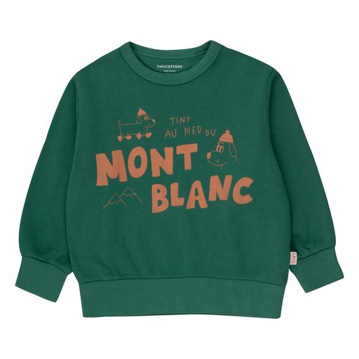 Tiny Cottons Mont Blanc Sweatshirt Dark Green