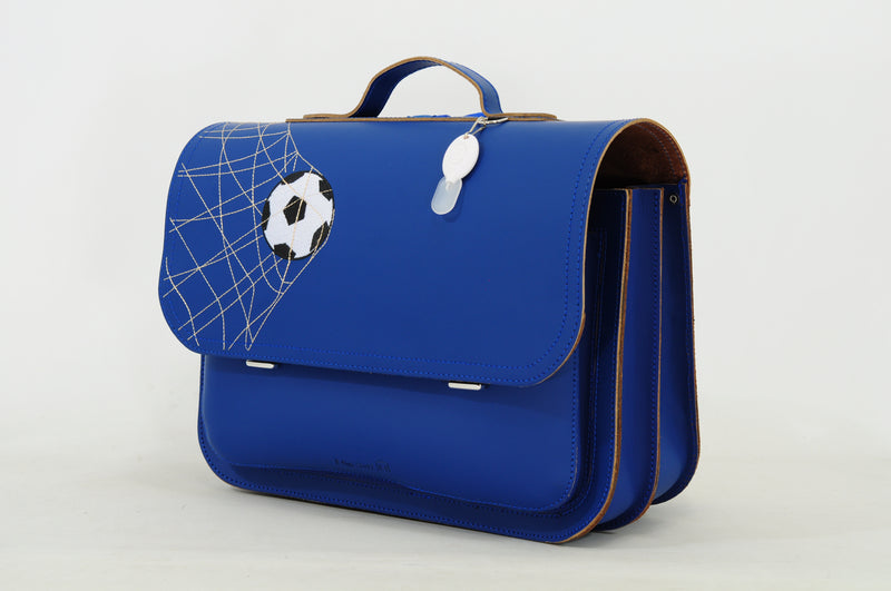 Own Stuff Boekentas (magnetisch slot) Lagere School Football Cobalt