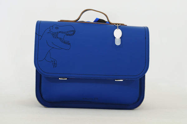 Own Stuff Boekentas (magnetisch slot) Lagere School Dino Cobalt