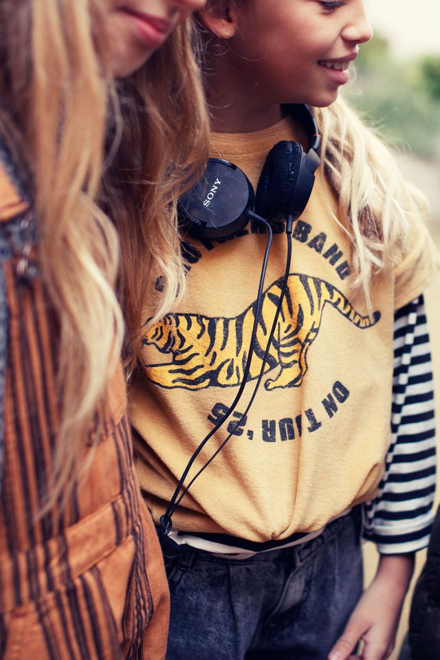 PiuPiuchick Longsleeve T-shirt Ecru & Black Stripes