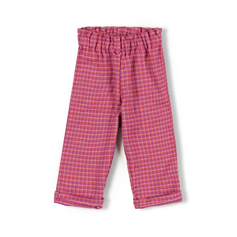 Nixnut Ril Pants Chili Checkered