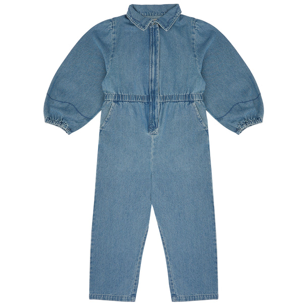 Jenest Maeve Jumpsuit Denim Medium Blue