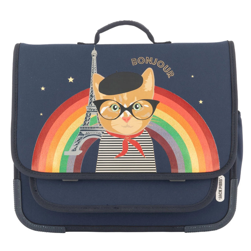 Jack Piers Boekentas Lagere School Paris Cat