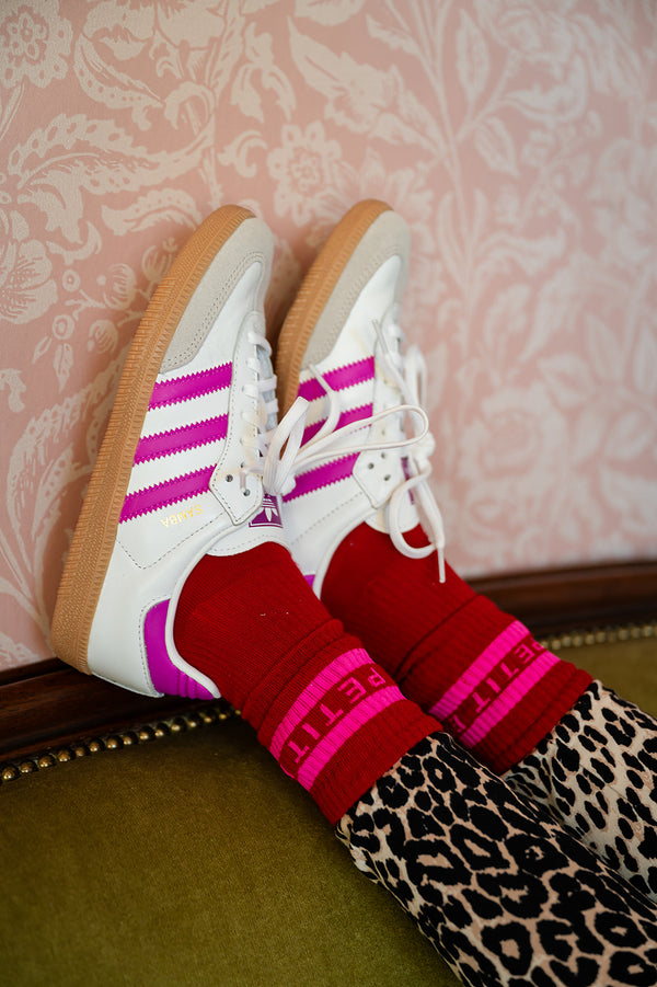 Petit Blush Sport Socks Red/Pink