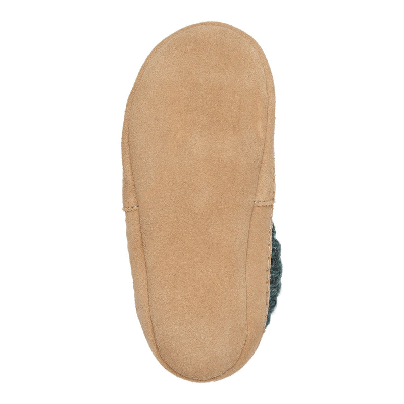 Bergstein Pantoffel BN Cozy Lux Seagreen (maat 25-35)