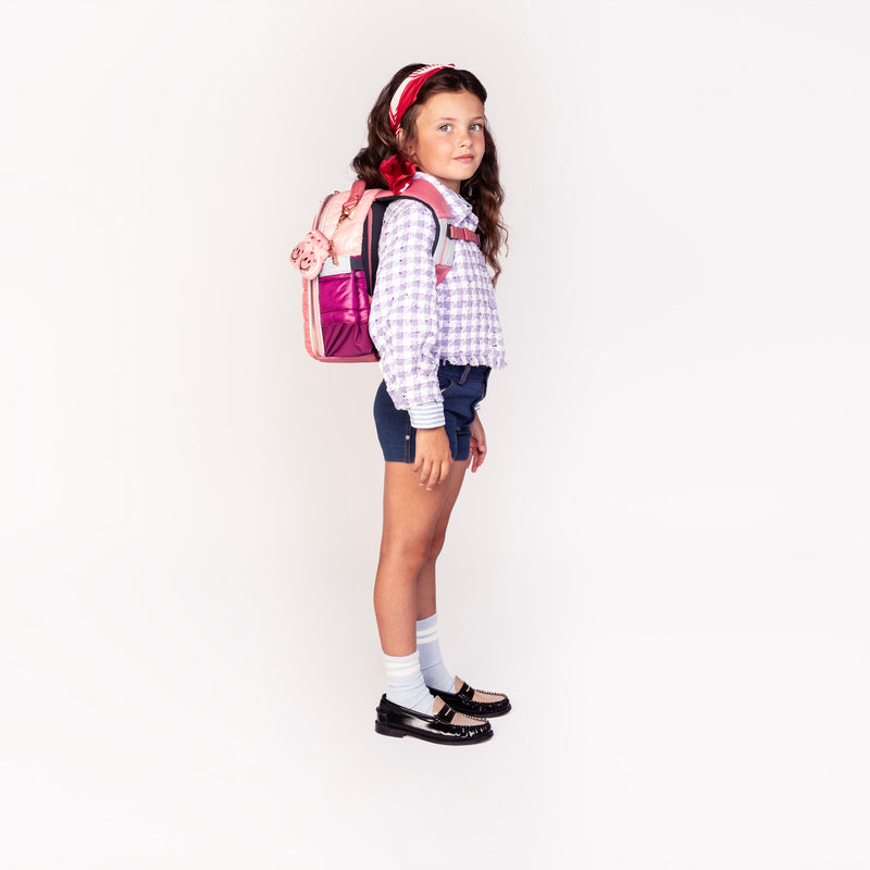 Jeune Premier Backpack Ralphie Puffer Pink