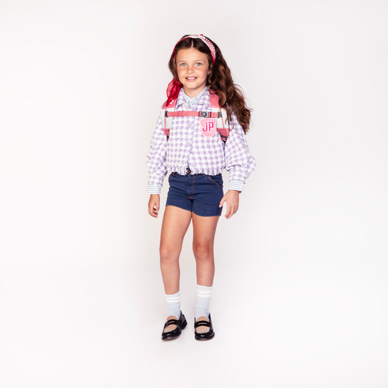 Jeune Premier Backpack Ralphie Puffer Pink