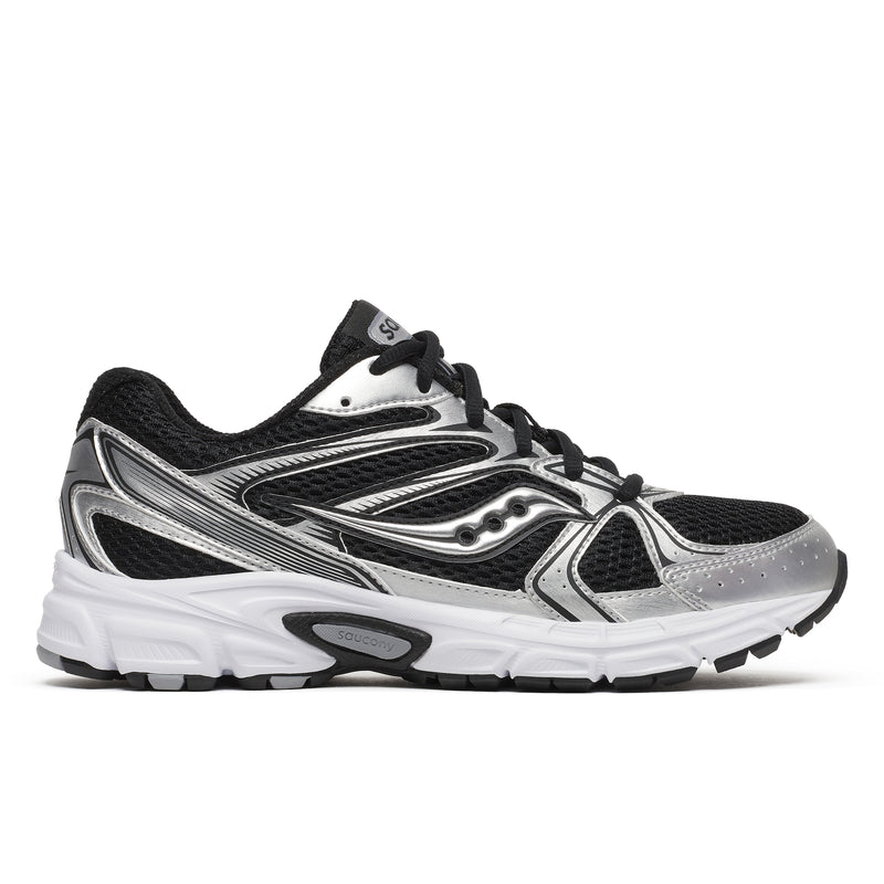 Saucony Ride Millennium Black/Silver (maat 37-41)