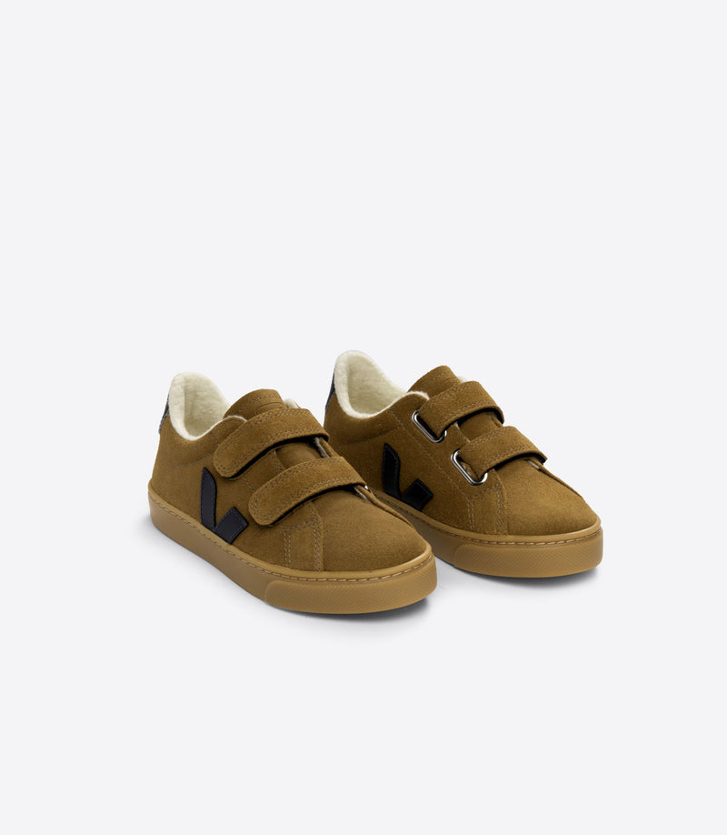 Veja Sneaker Small Esplar Winter Gevoerd Suede Camel (maat 26-32)