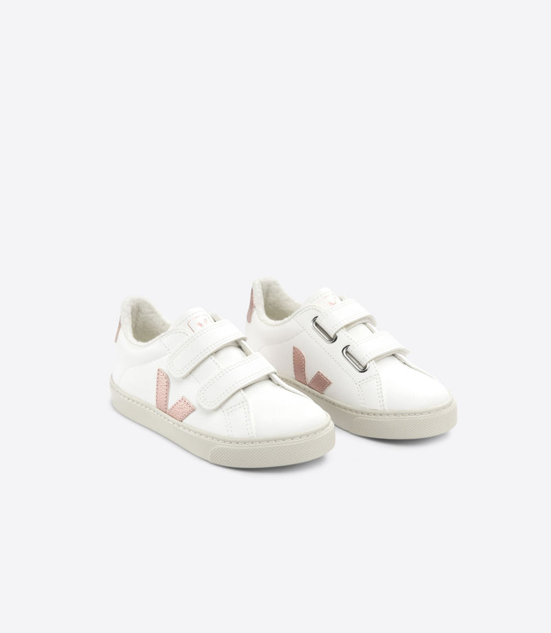 Veja Sneaker Small Esplar Winter White Gevoerd Nacre (maat 26-32)