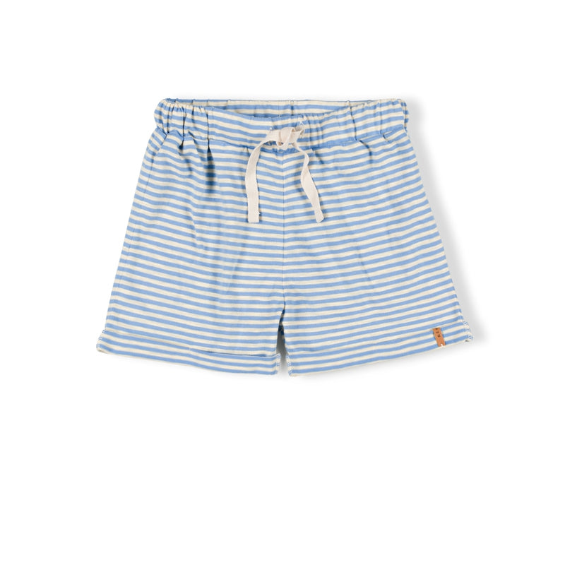 Nixnut Lace Shorts Sky Stripe