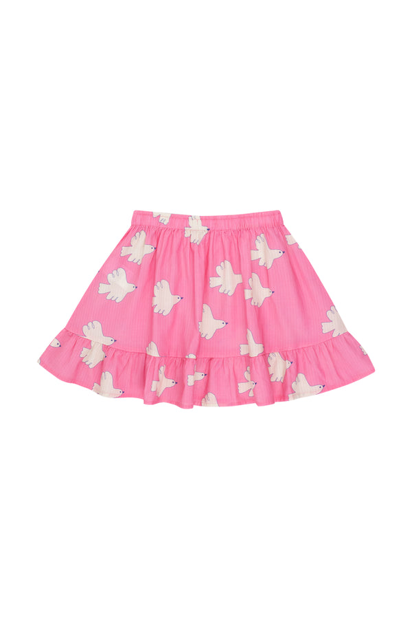 Tiny Cottons Doves Skirt Dark Pink