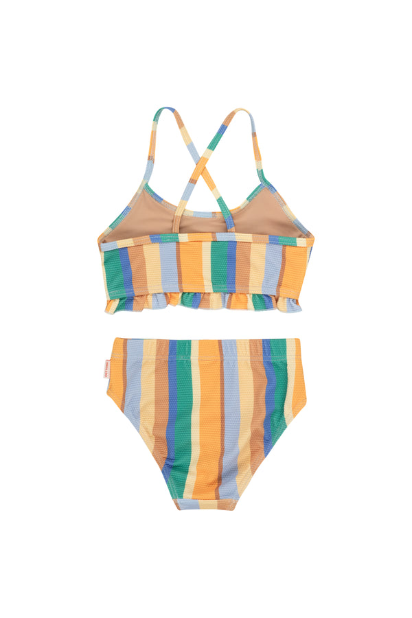 Tiny Cottons Multicolor Stripes Swimset