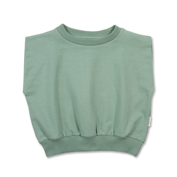 Petit Blush Shoulder Top Iceberg Green