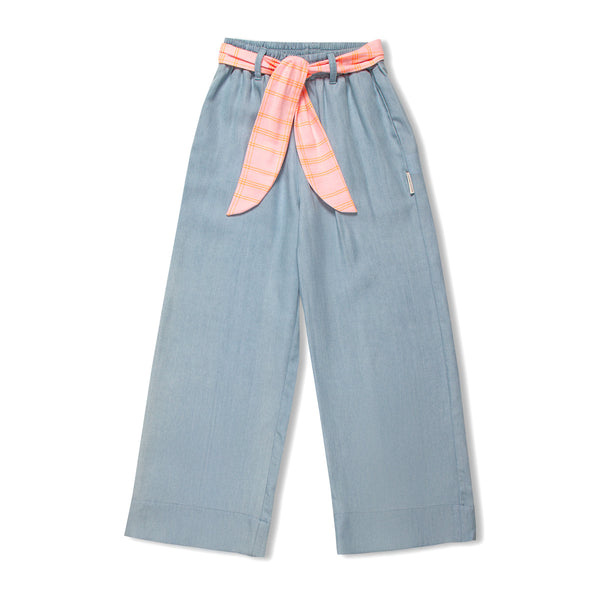 Petit Blush Wide Leg Pants Jeans Blue