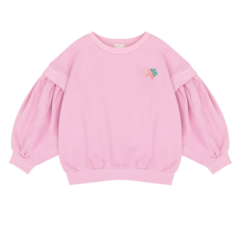 Jenest Balloon Bird Sweater Raspberry Pink