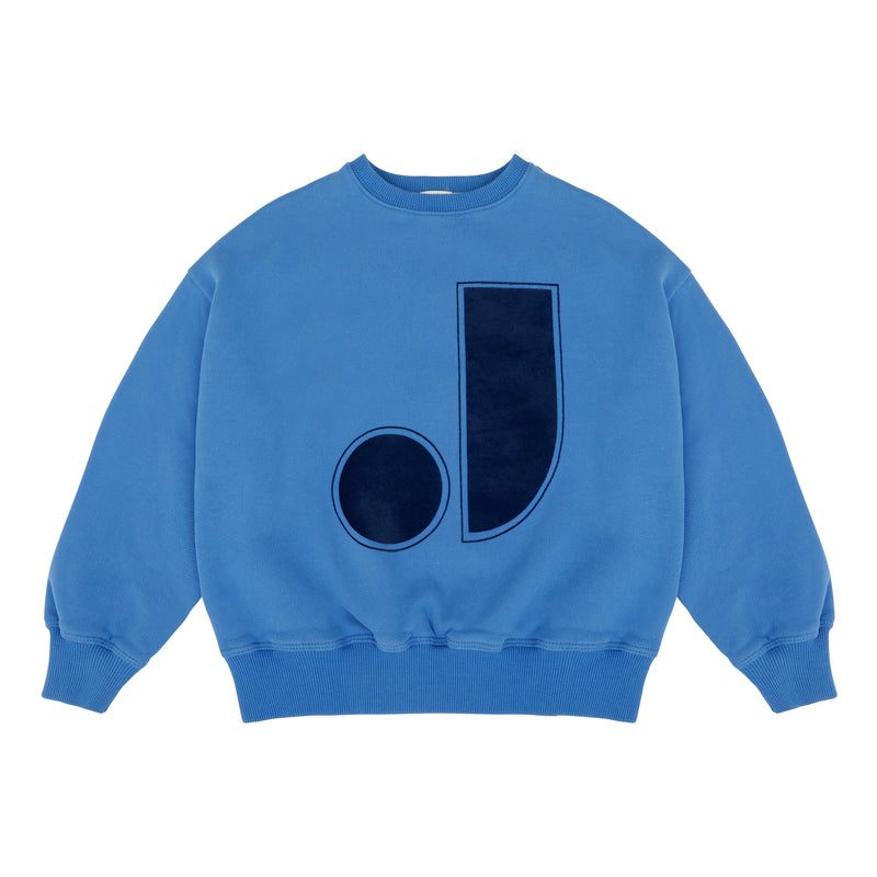 Jenest Jules Sweater Fleece Coral Blue