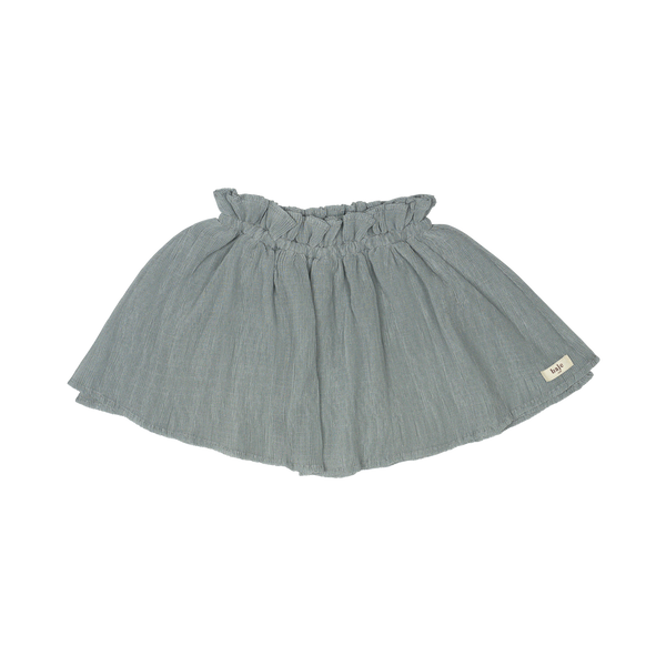 Baje Strawberry Crincle Skirt Greyish Blue