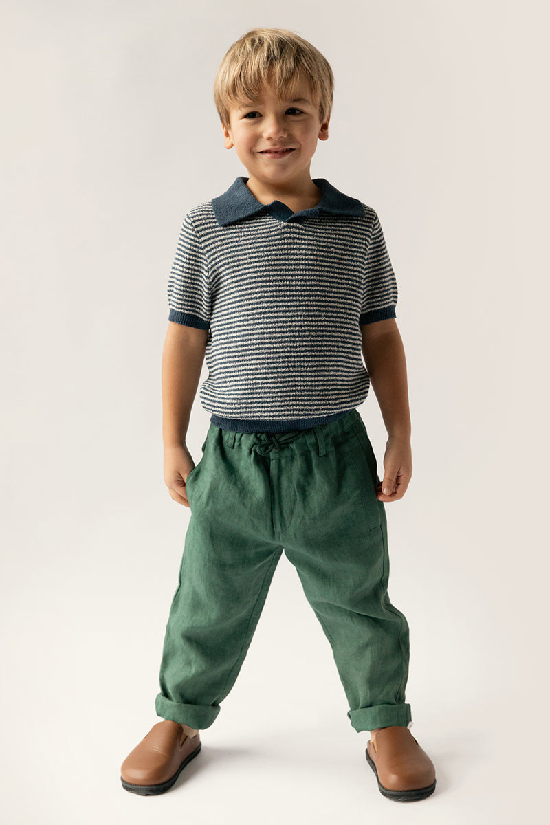 Simple Kids Dholab Trousers Linen Green