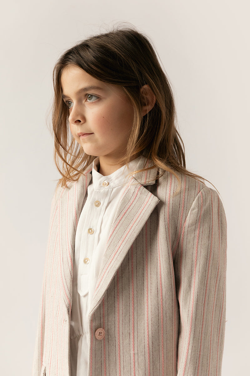 Simple Kids Mutton Blazer Beauty Pink