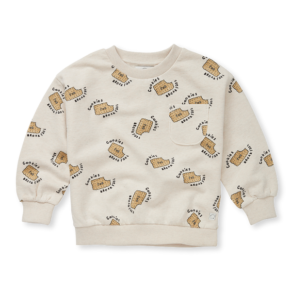 Sproet & Sprout Sweatshirt Pocket Cookies Print