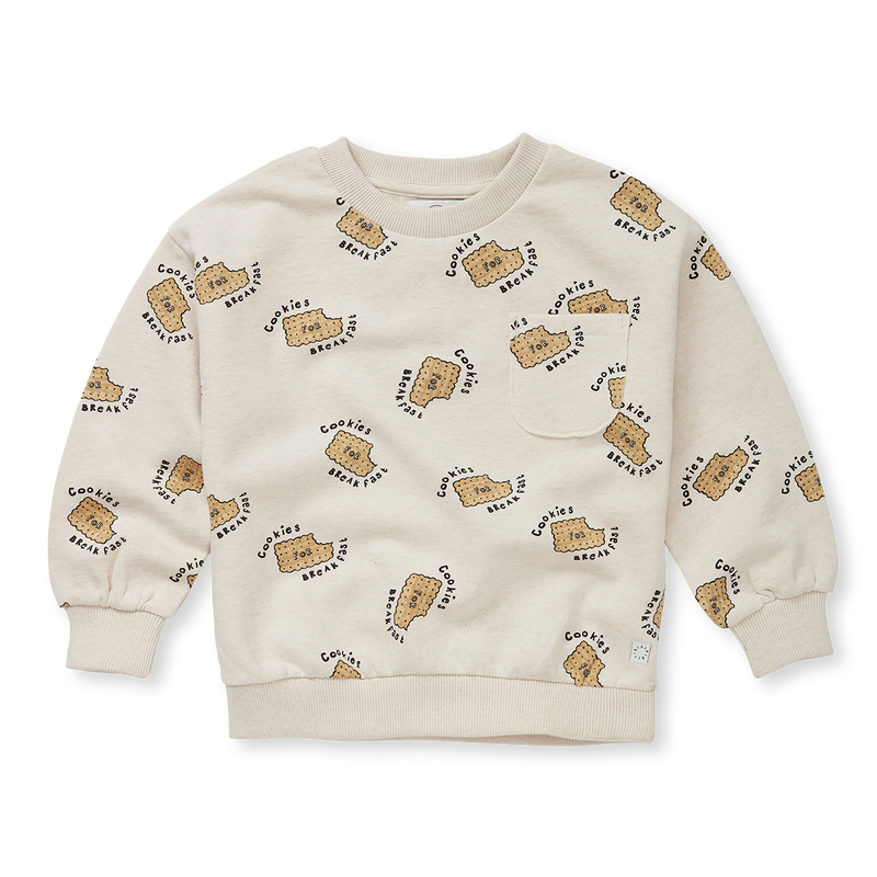 Sproet & Sprout Sweatshirt Pocket Cookies Print