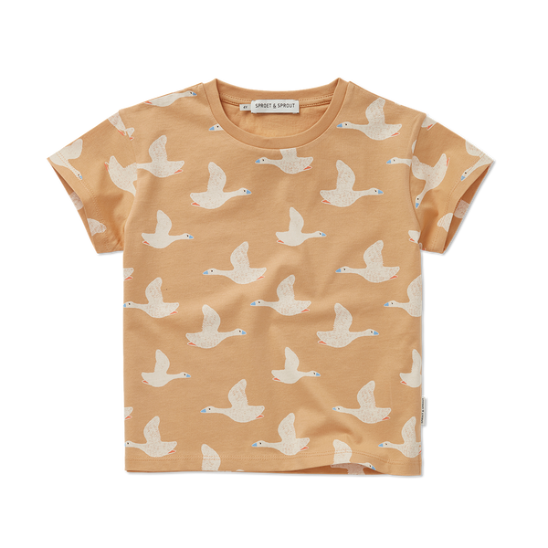 Sproet & Sprout T-Shirt Goose Print