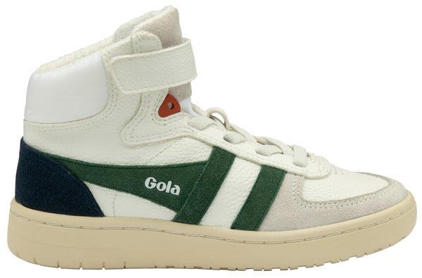 Gola Hoge Basketter Groen Blauw (maat 30-37)