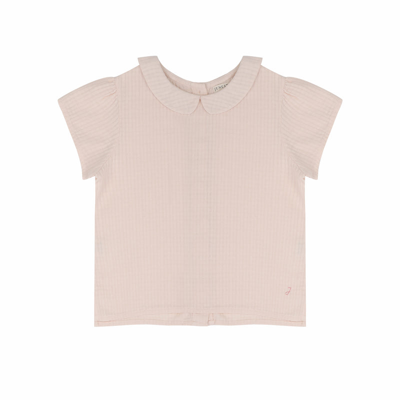 Jenest Cosy Collar Top Blossom Pink